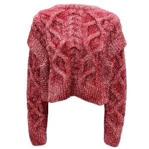 AKNVAS ORCHID BONNIE OVERSIZED CREWNECK SWEATER
